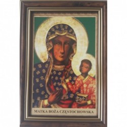 Obraz M. B. Częstochowskiej w ramce 17,5 cm