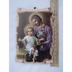 Obrazek św. Józefa z Dzieciątkiem Jezus
