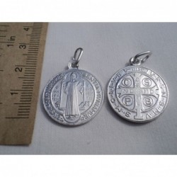 Medalik Krzyż św. Benedykta kasyneński (aluminium, paczka 10 medalików)