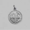 Medalik Krzyż św. Benedykta kasyneński (srebro 17x17 mm)